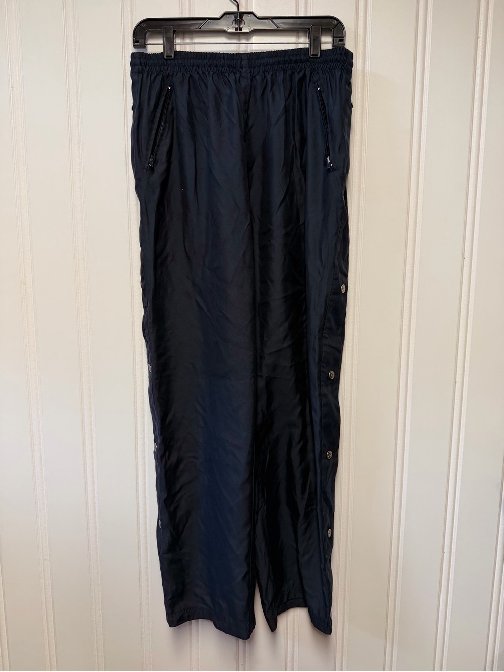 OMM Original Mountain Marathon Tearaway Track Pants Navy Blue Size Large